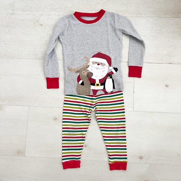 Simple Joy and Other Holiday Pajama Bundle Size (4 sets)18M through 2T - Picture 4 of 9